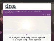 Tablet Screenshot of divinenaturenetwork.com